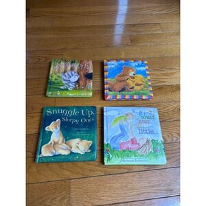 Set of 4 Childrens Board Books Its Following Me Snuggle Up Heaven Is Having You
